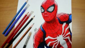 Drawing:Cuyvl6drpxk= Spiderman